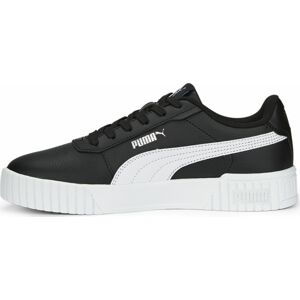 PUMA Sportovní boty 'Carina 2.0' černá / bílá