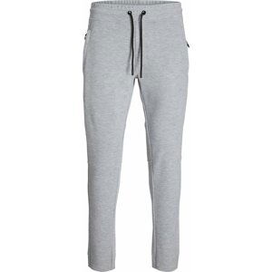 JACK & JONES Kalhoty 'JAX' světle šedá