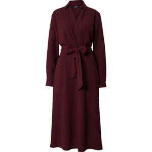 Lauren Ralph Lauren Šaty burgundská červeň