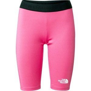 THE NORTH FACE Sportovní kalhoty pink / černá