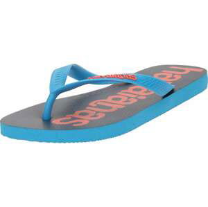 HAVAIANAS Žabky světlemodrá / korálová