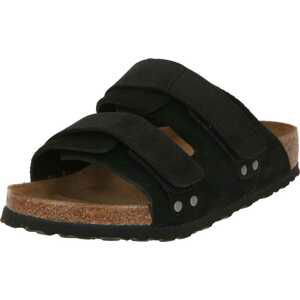 BIRKENSTOCK Pantofle černá