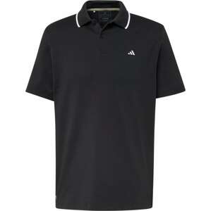 ADIDAS GOLF Funkční tričko 'GO-TO' černá / bílá