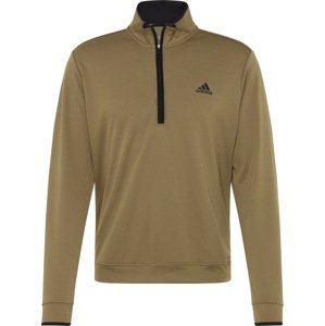 ADIDAS GOLF Funkční tričko olivová / černá