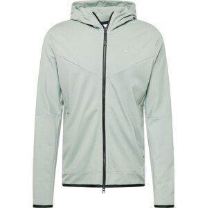 Nike Sportswear Mikina pastelově zelená / černá