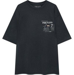 Pull&Bear Tričko světlemodrá / červená / černá / bílá