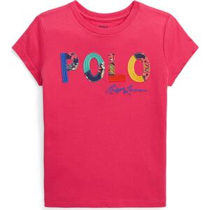 Polo Ralph Lauren Tričko modrá / žlutá / pink / červená