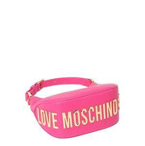 Love Moschino Kabelka 'GIANT' zlatá / fuchsiová