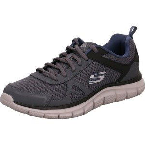 SKECHERS Tenisky 'Track' námořnická modř / šedá / černá