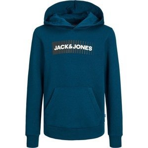 Jack & Jones Junior Svetr modrá / khaki / bílá