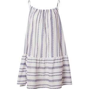 Lindex Letní šaty 'Mandy' námořnická modř / offwhite