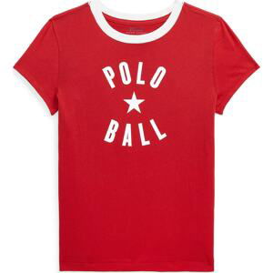 Polo Ralph Lauren Tričko červená / bílá