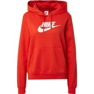 Nike Sportswear Mikina červená / bílá