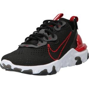 Nike Sportswear Tenisky ohnivá červená / černá