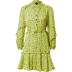 PINKO Košilové šaty 'PICCADILLY' kiwi / černá