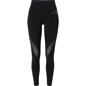 Juicy Couture Sport Sportovní kalhoty stříbrně šedá / černá