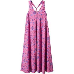 MANGO Letní šaty 'LOREN' královská modrá / pink / tmavě růžová / offwhite