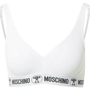 Moschino Underwear Podprsenka 'Reggiseno' černá / bílá