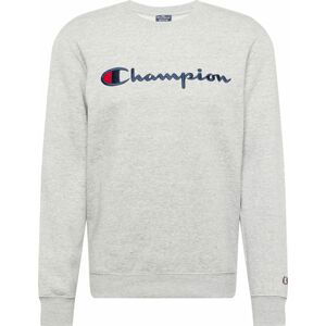 Champion Authentic Athletic Apparel Mikina námořnická modř / šedý melír / červená