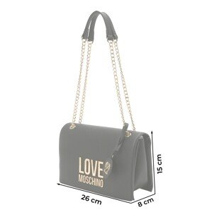 Love Moschino Taška přes rameno černá