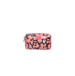Pull&Bear Kosmetická taštička pink / černá / průhledná
