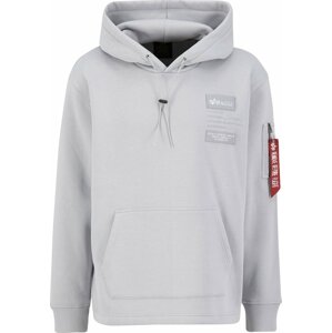 ALPHA INDUSTRIES Mikina šedá