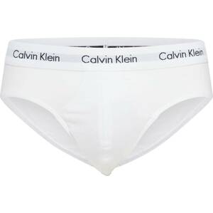 Calvin Klein Underwear Slipy černá / bílá