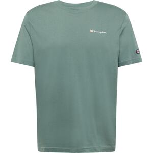 Champion Authentic Athletic Apparel Tričko khaki / červená / černá / bílá