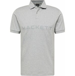 Hackett London Tričko šedá / šedý melír