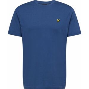 Lyle & Scott Tričko královská modrá / limone / černá