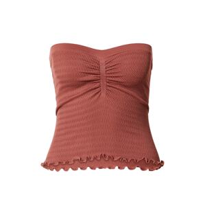 TOPSHOP Top pastelově červená