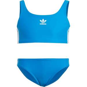 ADIDAS ORIGINALS Bikiny azurová / bílá