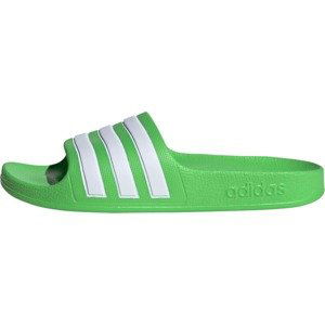 ADIDAS PERFORMANCE Plážová/koupací obuv 'Aqua' světle zelená / bílá