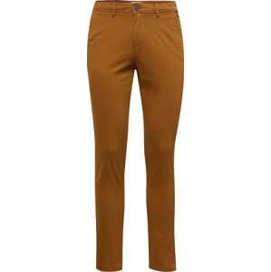 JACK & JONES Chino kalhoty 'Marco Bowie' karamelová