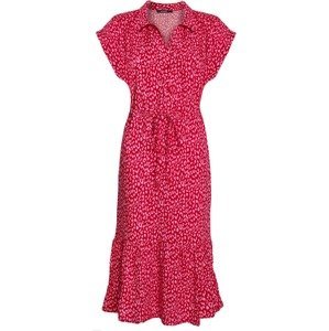 Threadbare Šaty 'Sunshine' pink / bílá