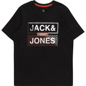 Jack & Jones Junior Tričko 'KAIN' černá