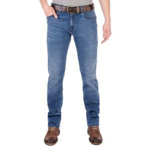 Pánské jeans WRANGLER W15QMU91Q GREENSBORO BRIGHT STROKE Velikost: 30/32