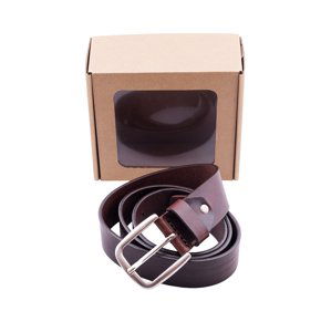 Opasek LEE LF045024 LEE BELT DARK BROWN Velikost: 105 cm