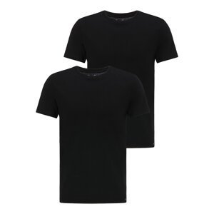 Pánské tričko LEE L680CM01 TWIN PACK CREW BLACK Velikost: XL