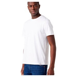 Dvoubalení pánských triček WRANGLER W7G9DH989 2 PACK TEE WHITE Velikost: L