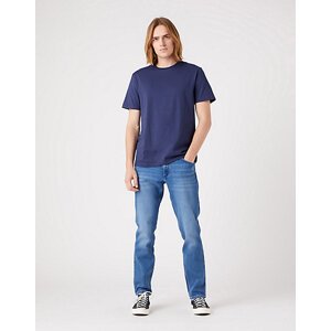 Dvoubalení pánských triček WRANGLER W7G9DH114 2 PACK TEE NAVY Velikost: L