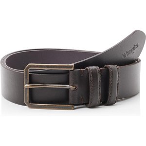 Opasek Wrangler W0N4USX85 SLIM BELT BROWN Velikost: 105 cm