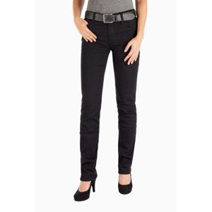 Dámské jeans LEE L301JY47 MARION STRAIGHT BLACK RINSE Velikost: 26/33