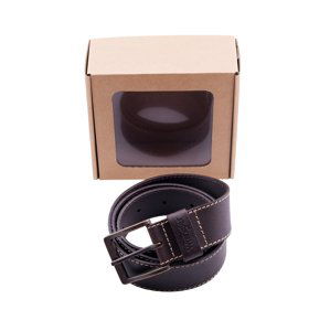 Opasek WRANGLER W0081US85 BROWN BASIC STITCHED BELT Délka: 100 cm