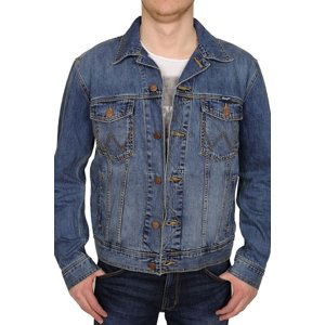 Pánská riflová bunda WRANGLER W4481514V CLASSIC JACKET Velikost: XXXXL