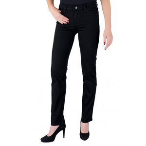 Dámské jeans LEE L301FS47 MARION STRAIGHT BLACK Velikost: 31/33