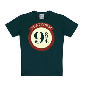 LGS Dětské tričko Harry Potter - Nástupiště 9 3/4 - Hogwarts Express  - modré Velikost: 104