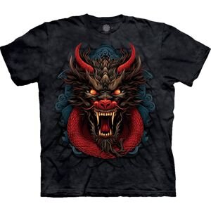 Pánske batikované tričko The Mountain - Dragon Scales Velikost: M