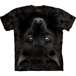 The Mountain Dětské batikované tričko - Bat Head - černé Velikost: S