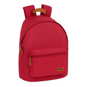 Safta Basic školní batoh 41 cm - tmavě růžový (malinový) 20L